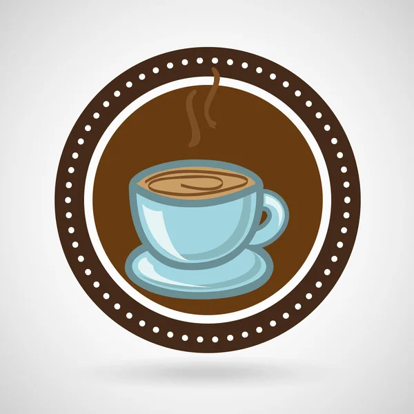 Delicioso café — Vector de stock