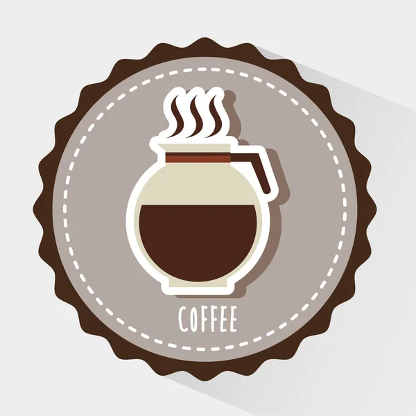 Délicieux café — Image vectorielle