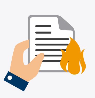 Sigorta tasarım, vektör çizim.