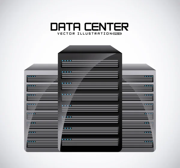 Datacenter — Stockvector