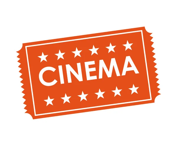 Ícone de cinema — Vetor de Stock