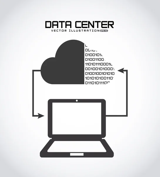 Дата-центр — стоковий вектор
