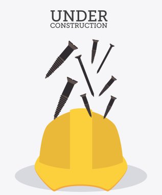 İnşaat tasarım, vektör çizim.