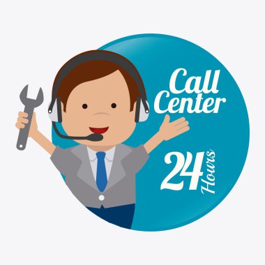 Teknik destek tasarım, vektör çizim.