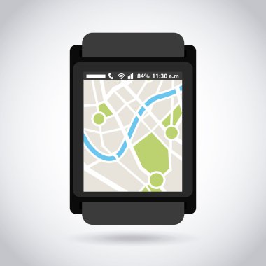 GPS simge tasarım 