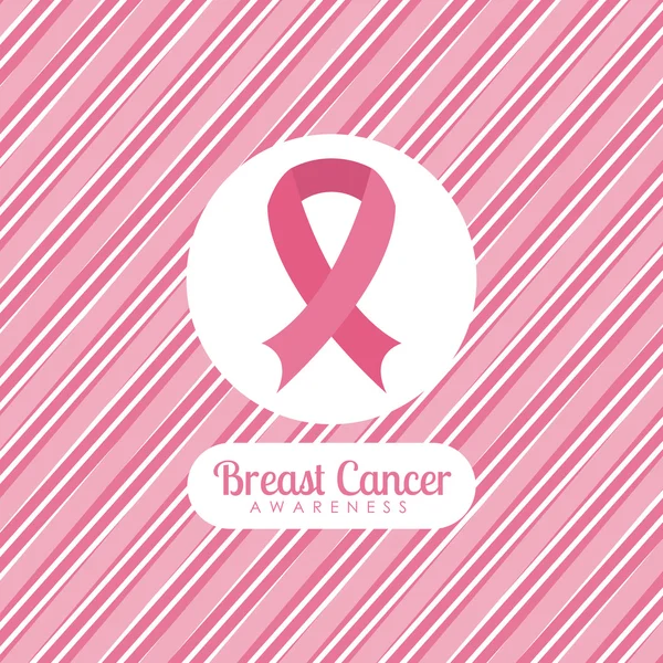 Bröstcancer — Stock vektor