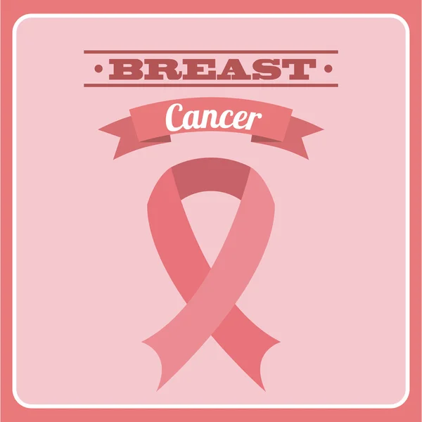 มะเร็งเต้านม — ภาพเวกเตอร์สต็อก