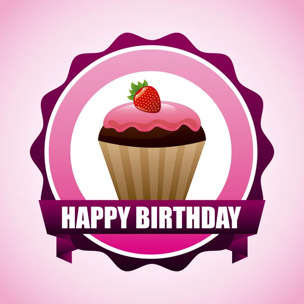 Happy birthday — Stock Vector