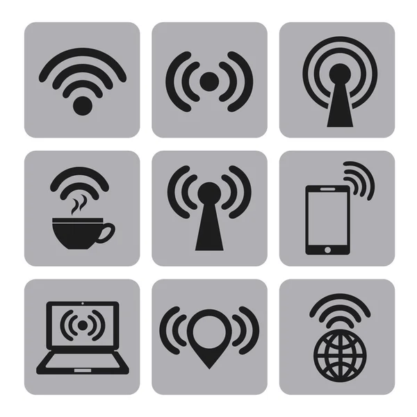 Conexión Wifi — Archivo Imágenes Vectoriales