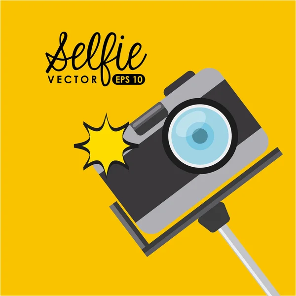 Selfie. — Vector de stock