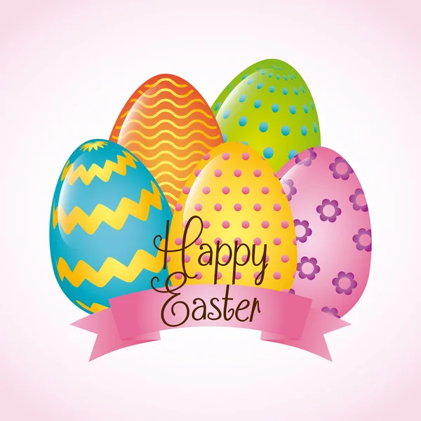 Happy easter — Stock Vector