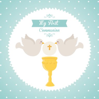 my first communion  clipart