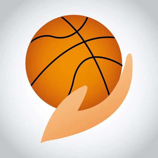 Sport de basket-ball — Image vectorielle