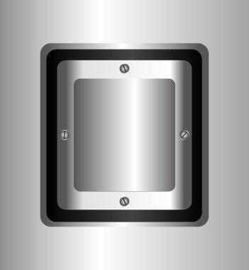 Metal tasarım, vektör çizim.