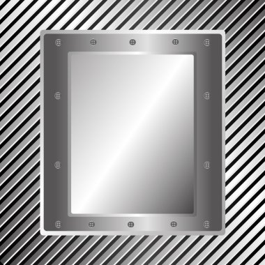 Metal tasarım, vektör çizim.