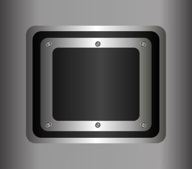 Metal tasarım, vektör çizim.