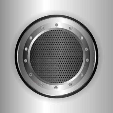 Metal tasarım, vektör çizim.