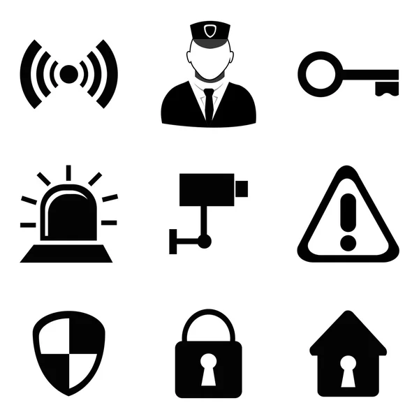 Security ontwerp, vectorillustratie. — Stockvector