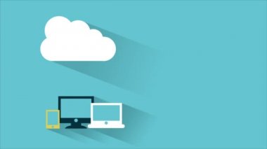 Bulut bilgi işlem Video animasyon