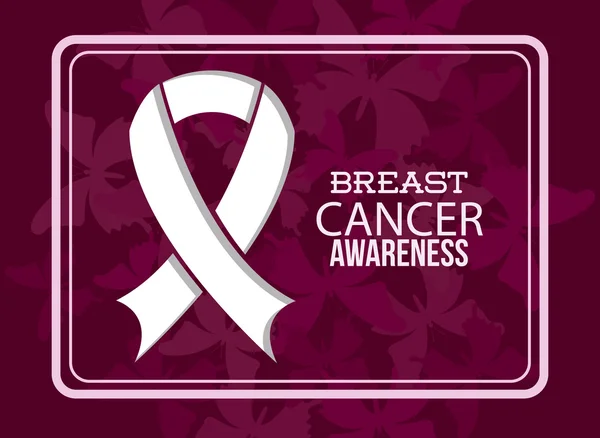 Breast cancer design, vektor illustration. — Stock vektor