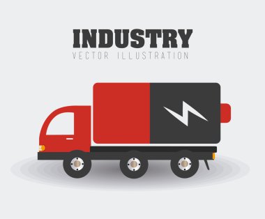 Endüstri tasarımı, vektör çizim.