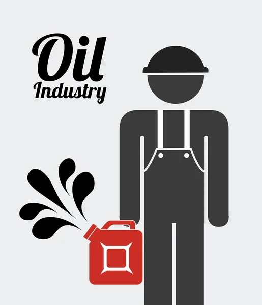 Desenho da indústria, ilustração vetorial . —  Vetores de Stock