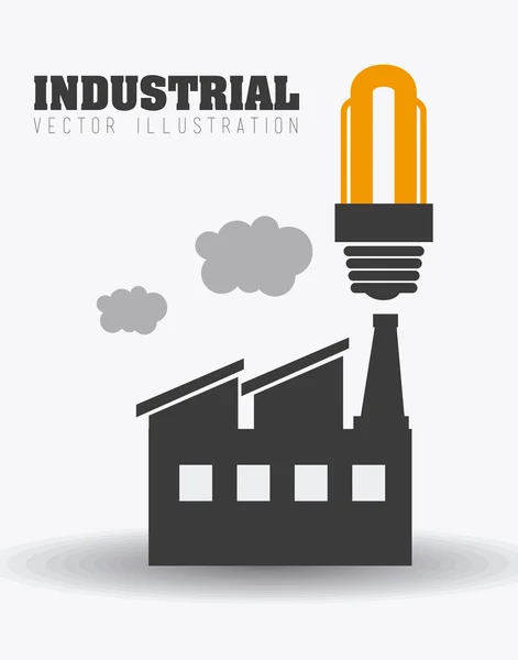 Industrie ontwerp, vectorillustratie. — Stockvector