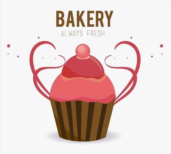 Bakery design, vector illustration. — Stock Vector
