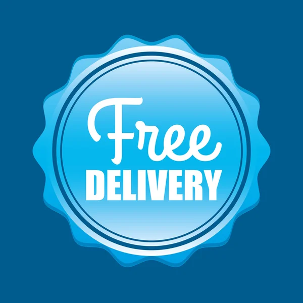 Fast delivery — Stock Vector