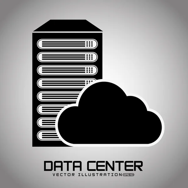 Datacenter — Stockvector