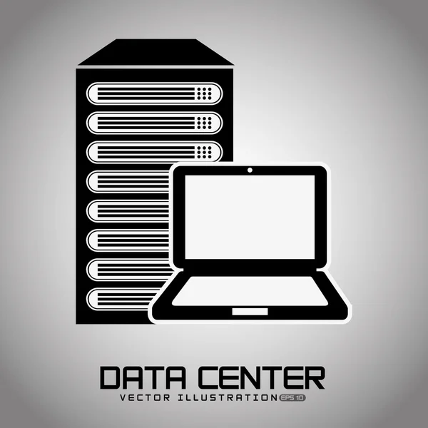 Datacenter — Stockvector