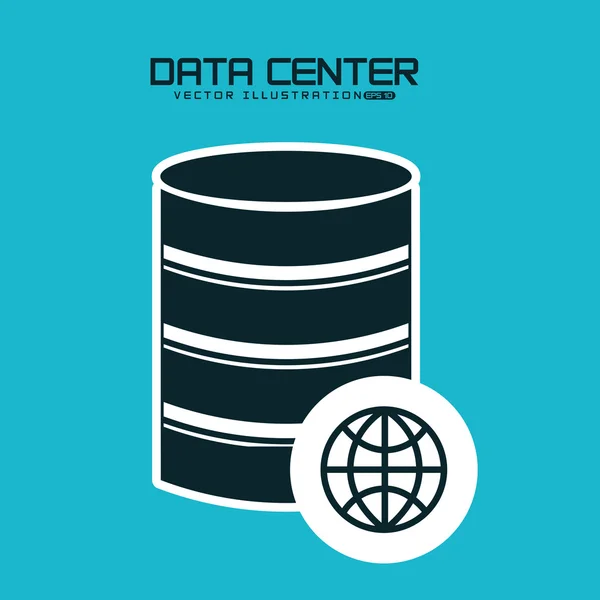 Datacenter — Stockvector