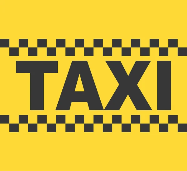 Taxi service — Stock Vector