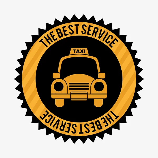 Taxidienst — Stockvektor