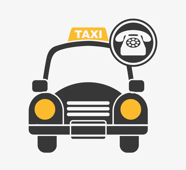 Taxi service — Stock vektor