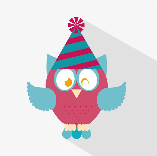 Owl bird — Stockvector