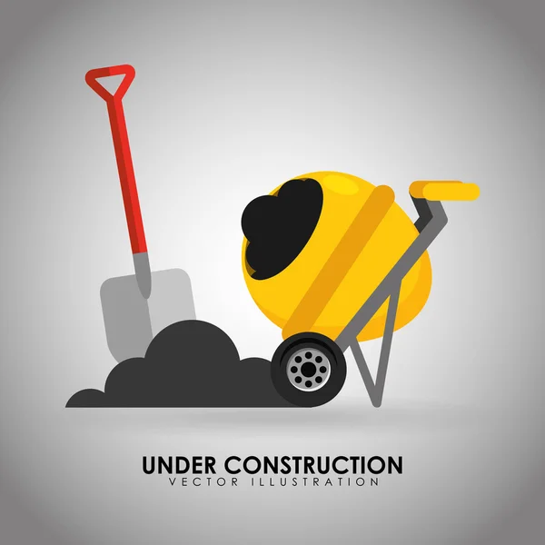 Under construction — Stock Vector