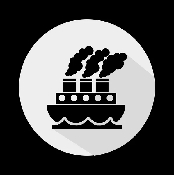 Ship icon — Stock Vector