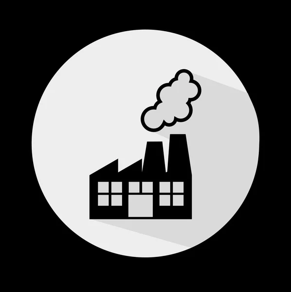 Industrie pictogram — Stockvector
