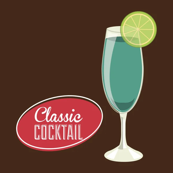 Cocktail clássico —  Vetores de Stock