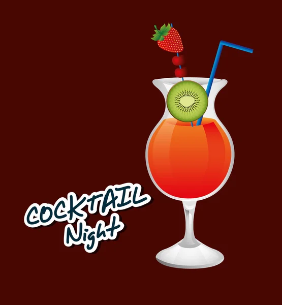 Cocktail clássico — Vetor de Stock