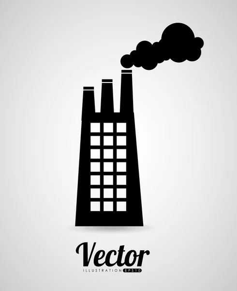 Diseño de iconos industriales — Vector de stock