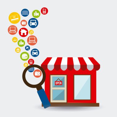 Konsept tasarımı alışveriş