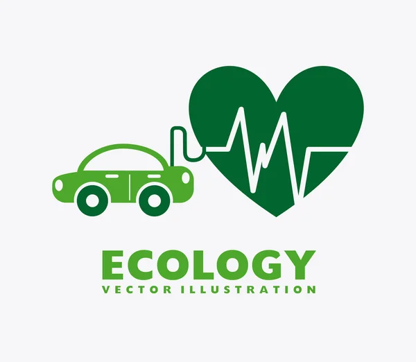 Környezetbarát kialakítás — Stock Vector