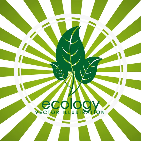 Eco φιλικό σχεδιασμό — Διανυσματικό Αρχείο