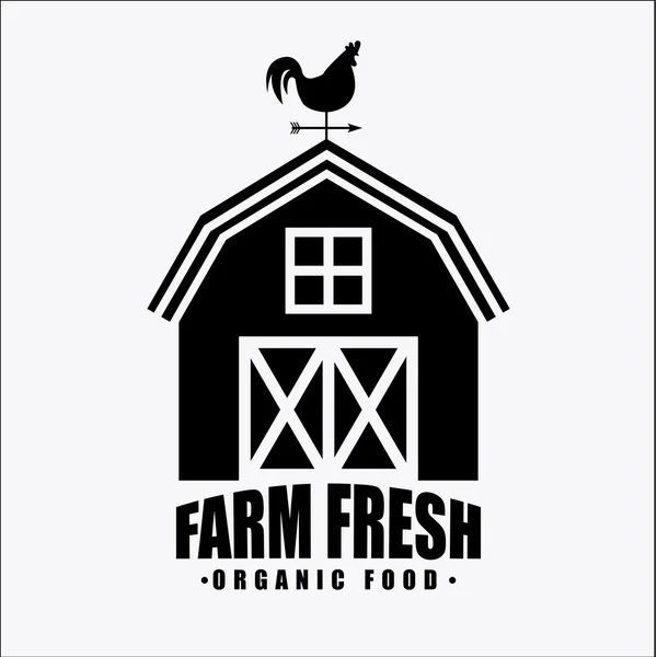 Farm fresh design — Stock Vector