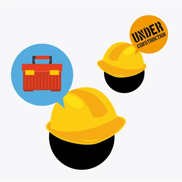 Under construction design — Stock Vector