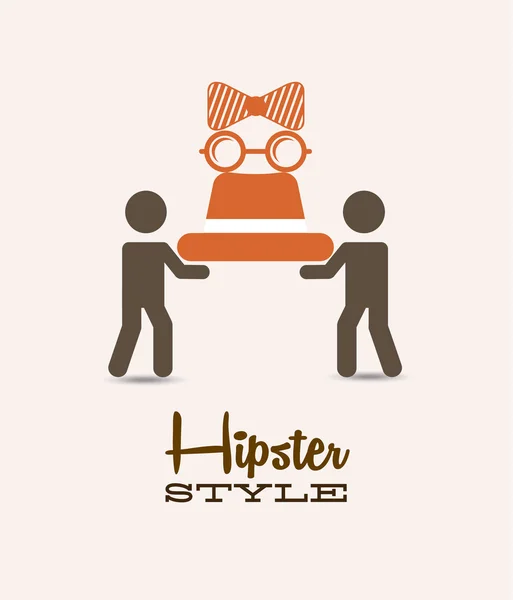 Design de style Hipster — Image vectorielle