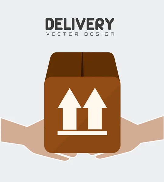 Delivery design illustration. — Stock Vector