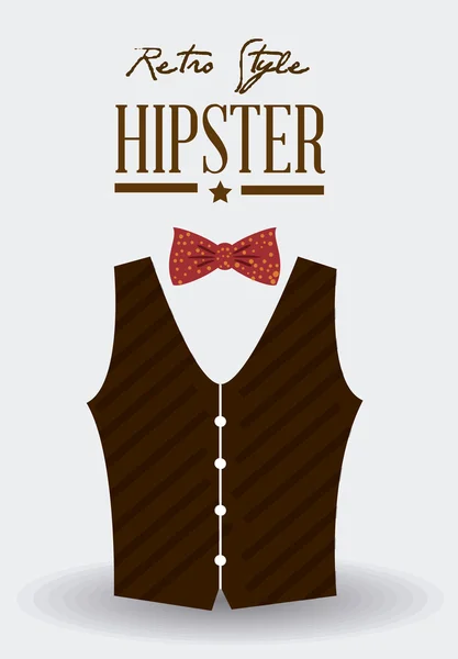 Ilustração do design do Hipster . — Vetor de Stock